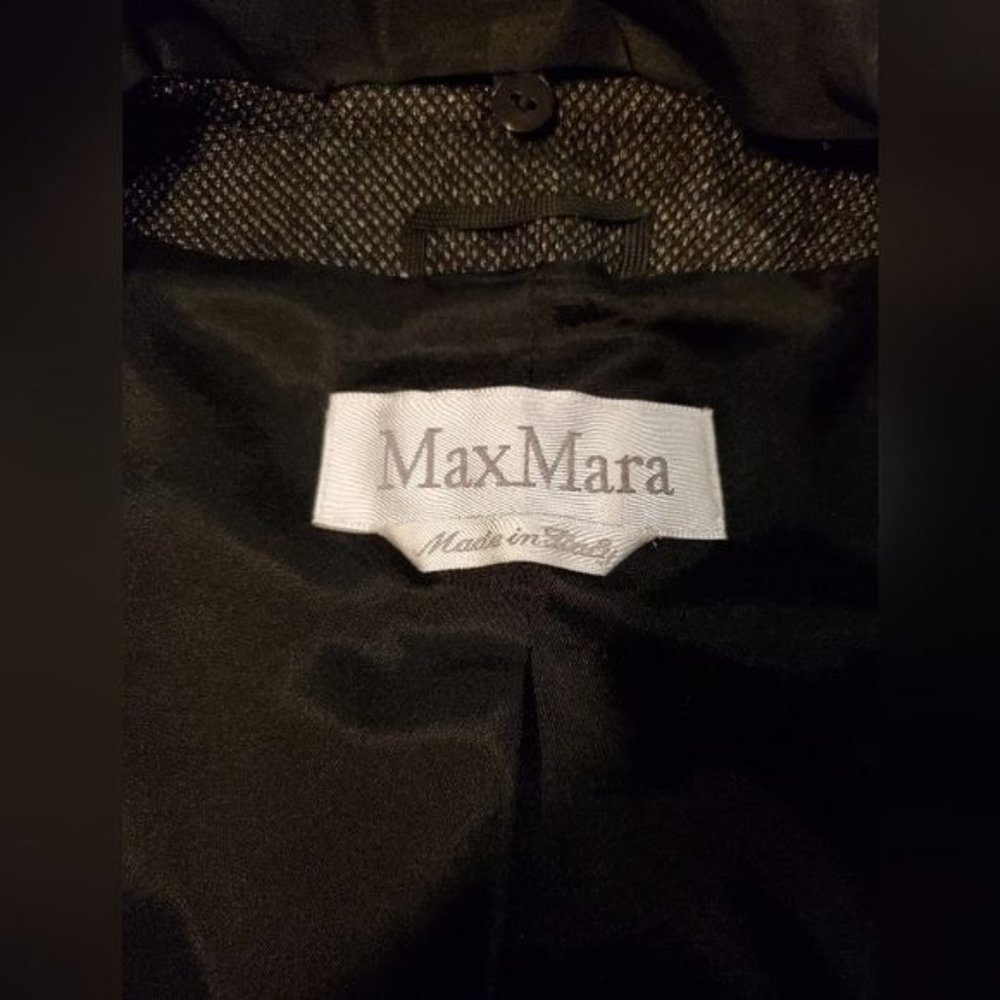Max Mara brown woolen blazer size 8 (European 38) virgin wool 85% - Picture 10 of 16